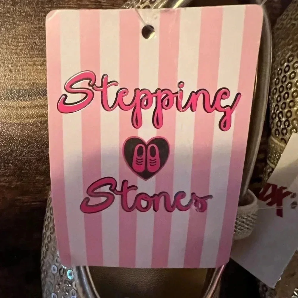 Stepping Stones | toddler girls dress shoes. Size: 18-24M, size-6